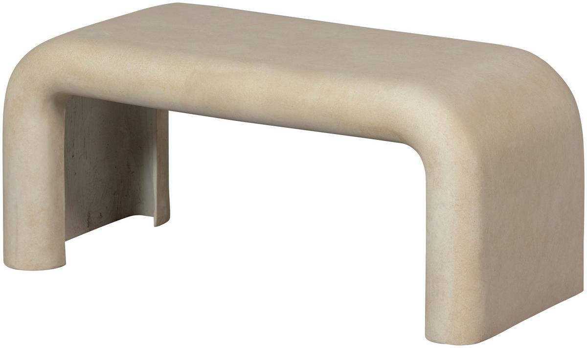 Couchtischset 2-teilig Naturfarben - Naturfarben, Design, Keramik (92/40/42cm) - Livetastic