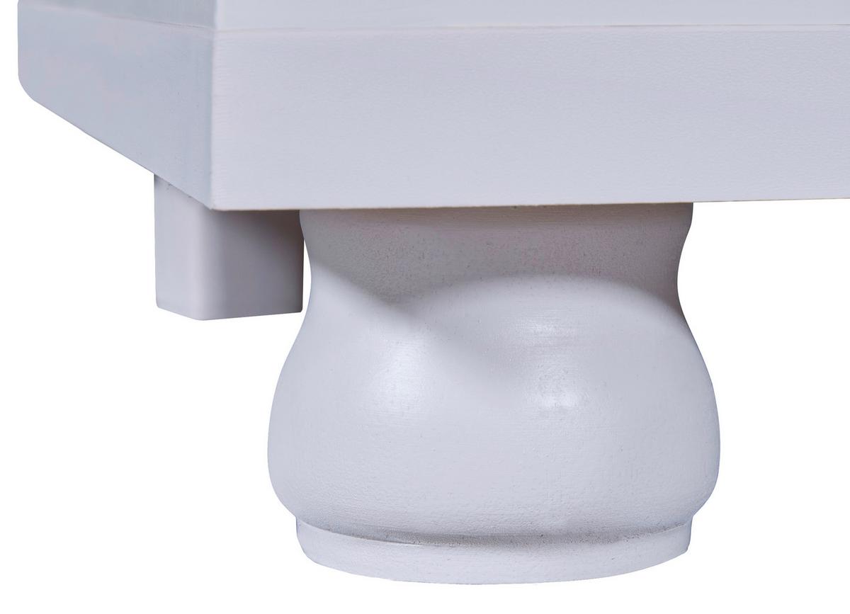 Einzelzimmer Vilmar Bastian Weiß 2-teilig - Weiß, MODERN, Holz - MID.YOU