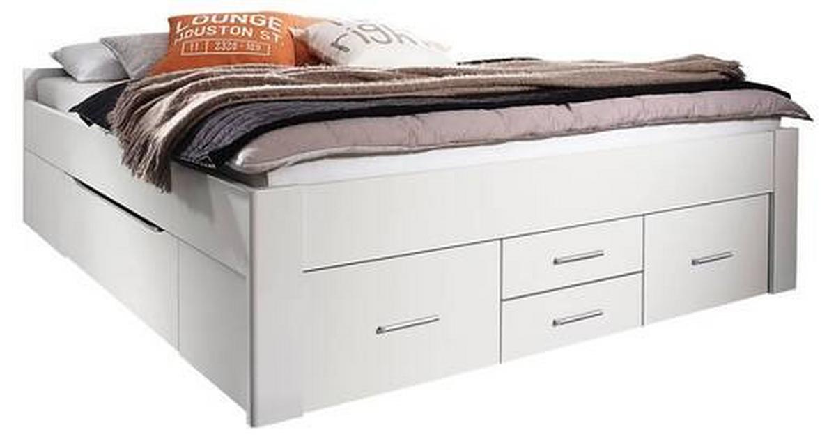 Stauraumbett Mit Bettkasten 180x200 Cm Scala Weiß online kaufen Möbelix