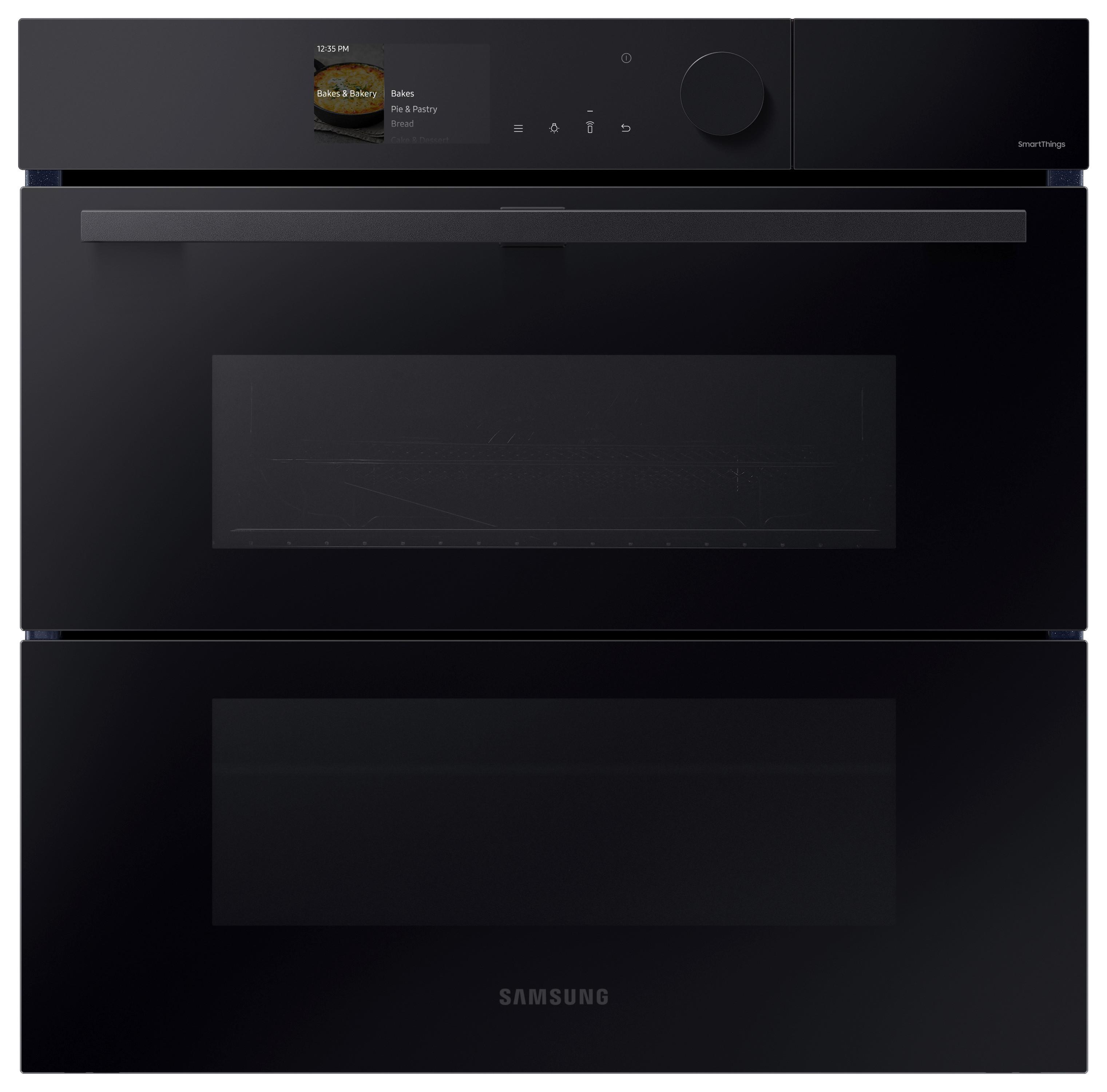 Backofen Nv7b6795jak/U3 - Schwarz, Design, Glas/Metall (59,5/59,5/57,1cm) - Samsung