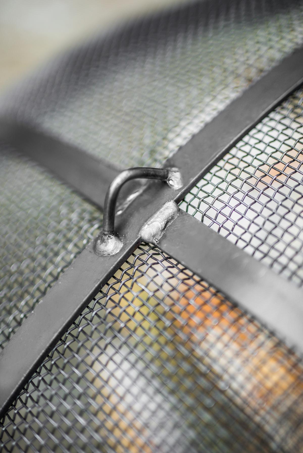 Grillzubehör Funkenfang 80 - Schwarz, Basics, Metall (79cm)