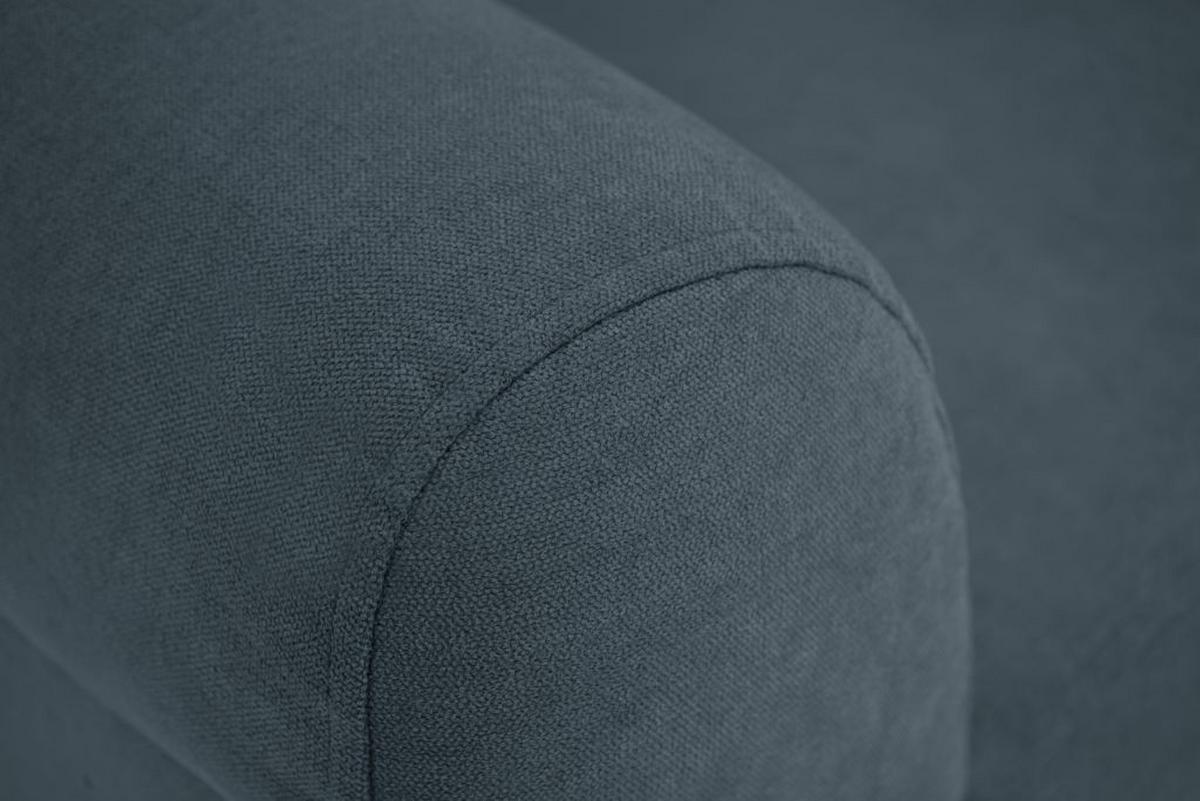 Křeslo ušák CHANDLER, petrolejová - petrolej/hnědá, Design, dřevo/kompozitní dřevo (95/109/97cm) - Ondega