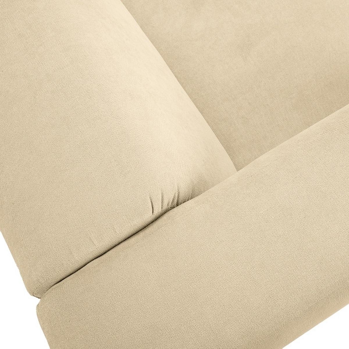 Ecksofa Bolt, Beige S: 255x160 cm - Beige, MODERN, Textil (255/160cm) - Trendmanufaktur
