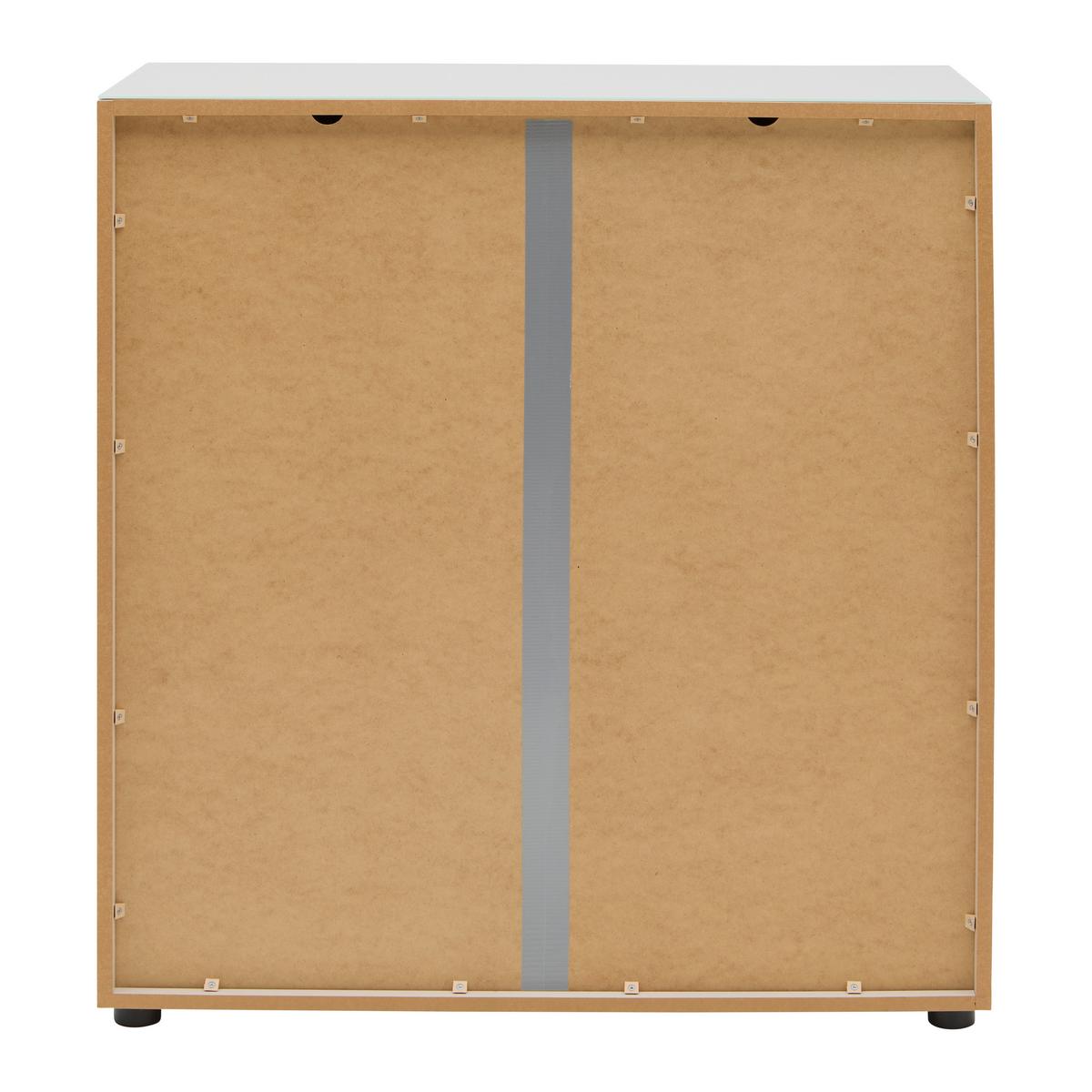 Kommode Siena Kaschmir - černá/kašmírová, Moderní, kov/kompozitní dřevo (90/99/40cm) - Mömax