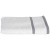 Handtuch Rocky Baumwolle 500 G/m2 Weiß 50x100 Cm - Weiß, ROMANTIK / LANDHAUS, Textil (50/100cm) - James Wood
