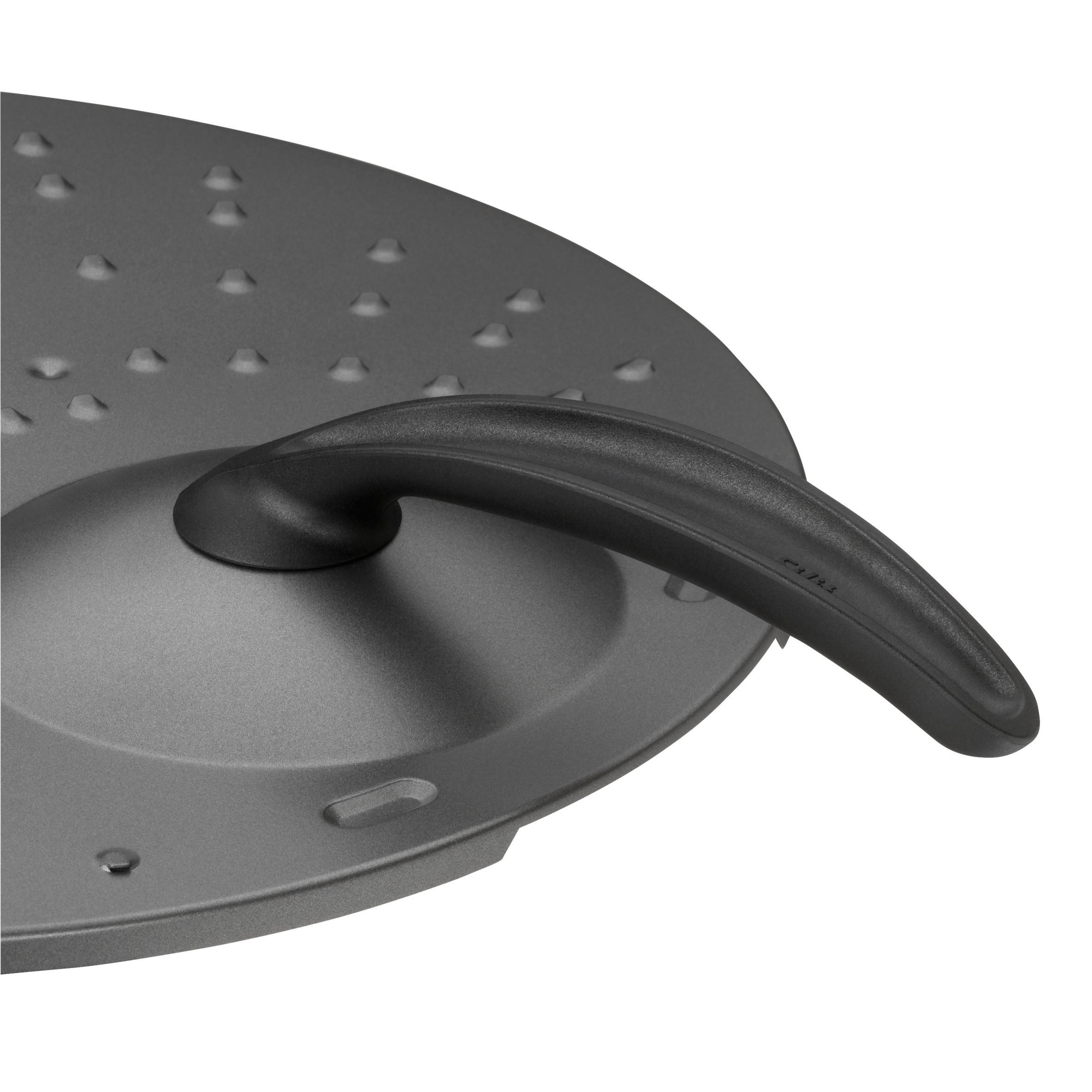 Pfannespritzschutz Edelstahl Bis 32 cm - Grau, MODERN, Metall (32cm) - Silit