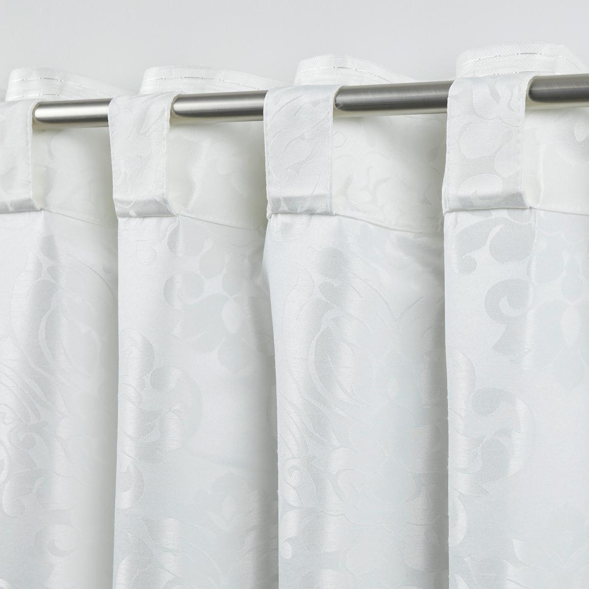 Hotový závěs Charles, 140/245 cm, bílá - bílá, Lifestyle, textil (140/245cm) - Modern Living
