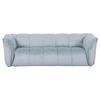 Bigsofa Sabea Mintgrün B: 220 cm - Schwarz/Mintgrün, KONVENTIONELL, Textil (220/67/106cm) - MID.YOU