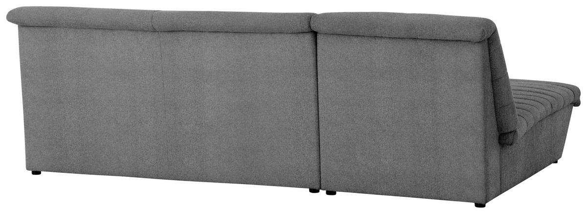 Ecksofa Looks Viii Graubraun - Graubraun/Schwarz, Design, Textil (168/274cm) - LOOKS by W.Joop