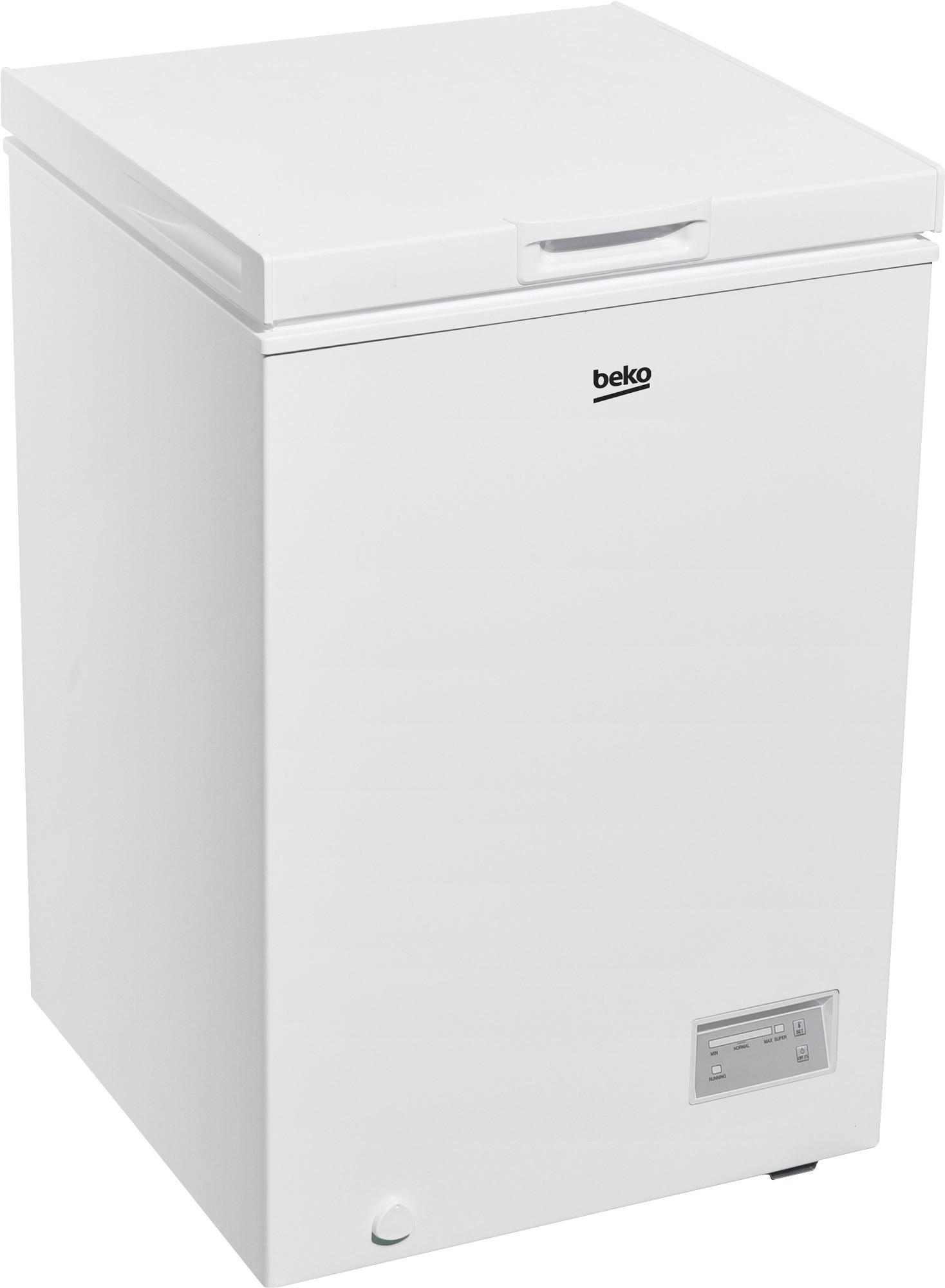 Gefriertruhe CF100EWN Nutzinhalt ca. 98 L, EEKL: E - Weiß, Basics (54,5/84,5/54,5cm) - Beko