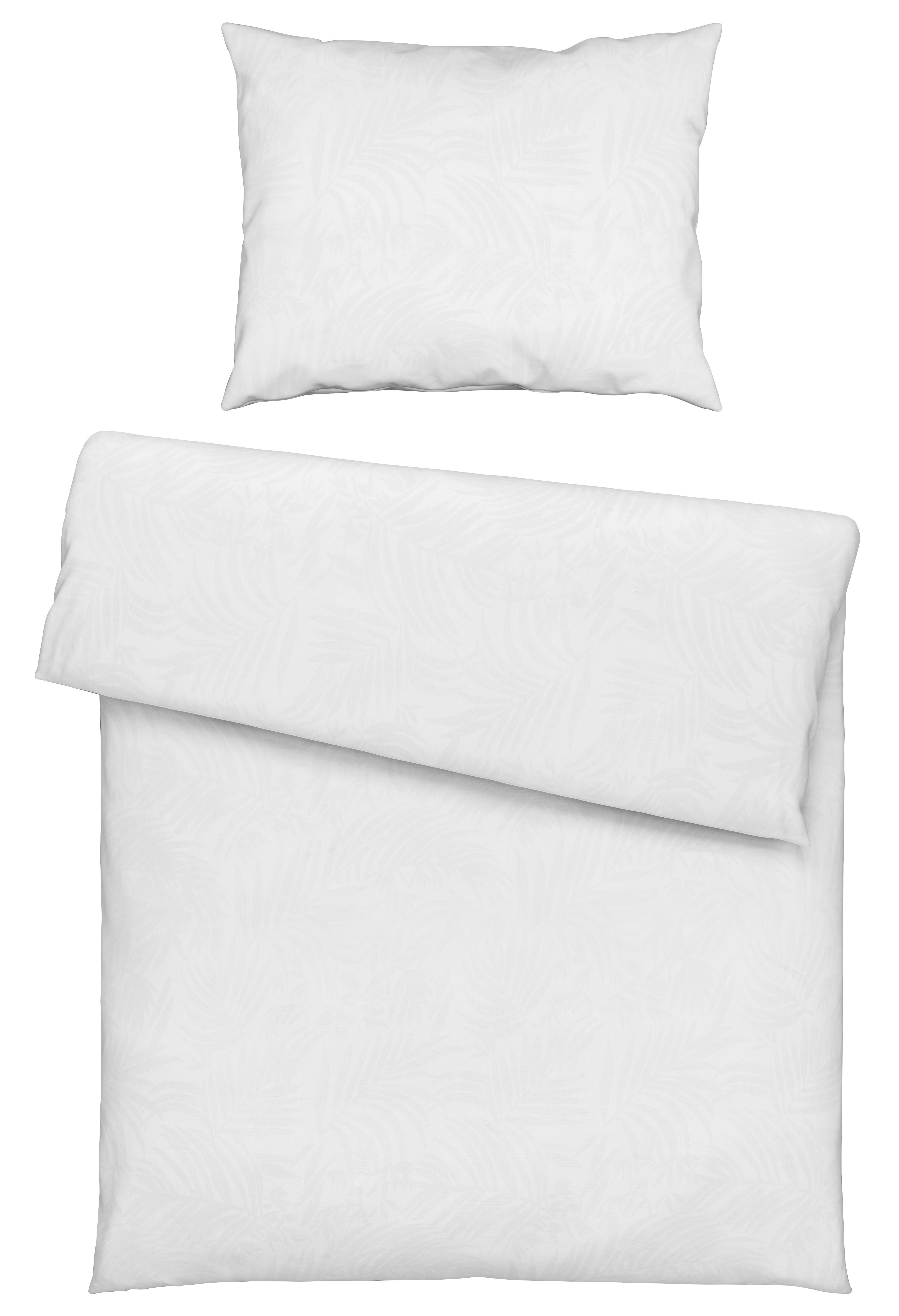 Posteľná bielizeň Corinne, 70/90 140/200cm - biela, Romantik / Landhaus, textil (140/200cm) - Mömax