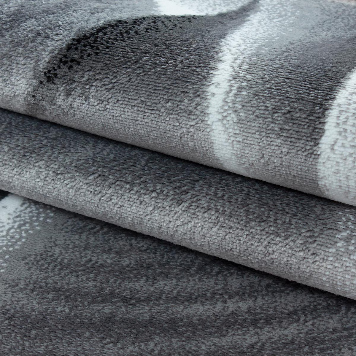 Flachwebteppich Parma - Schwarz, Design, Textil (240/340cm) - Novel