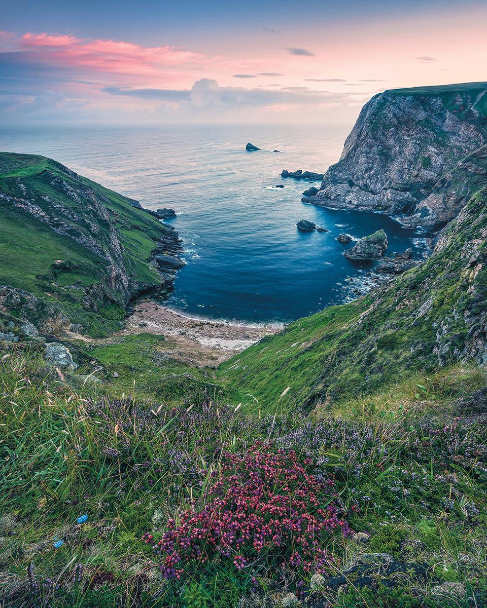 Vliestapete Blue Bay - Natur (200/250cm)