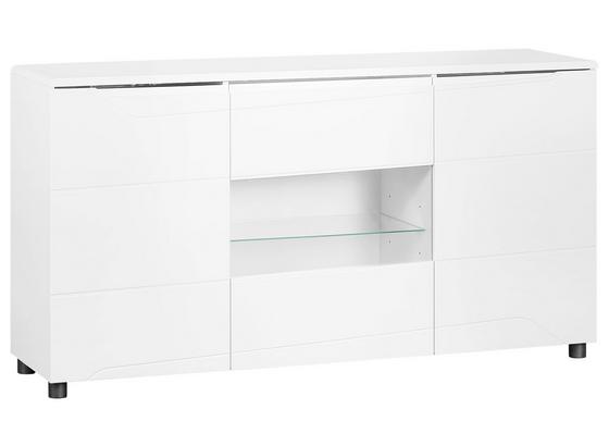 Sideboard Newport 155cm Weiss - Weiß, MODERN, Holzwerkstoff (155/83.5/41cm) Sideboard Newport 155cm Weiss - Weiß, MODERN, Holzwerkstoff (155/83.5/41cm)