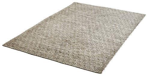 Flachwebteppich My Jaipur - Taupe, Natur, Textil (120/170cm) - Obsession