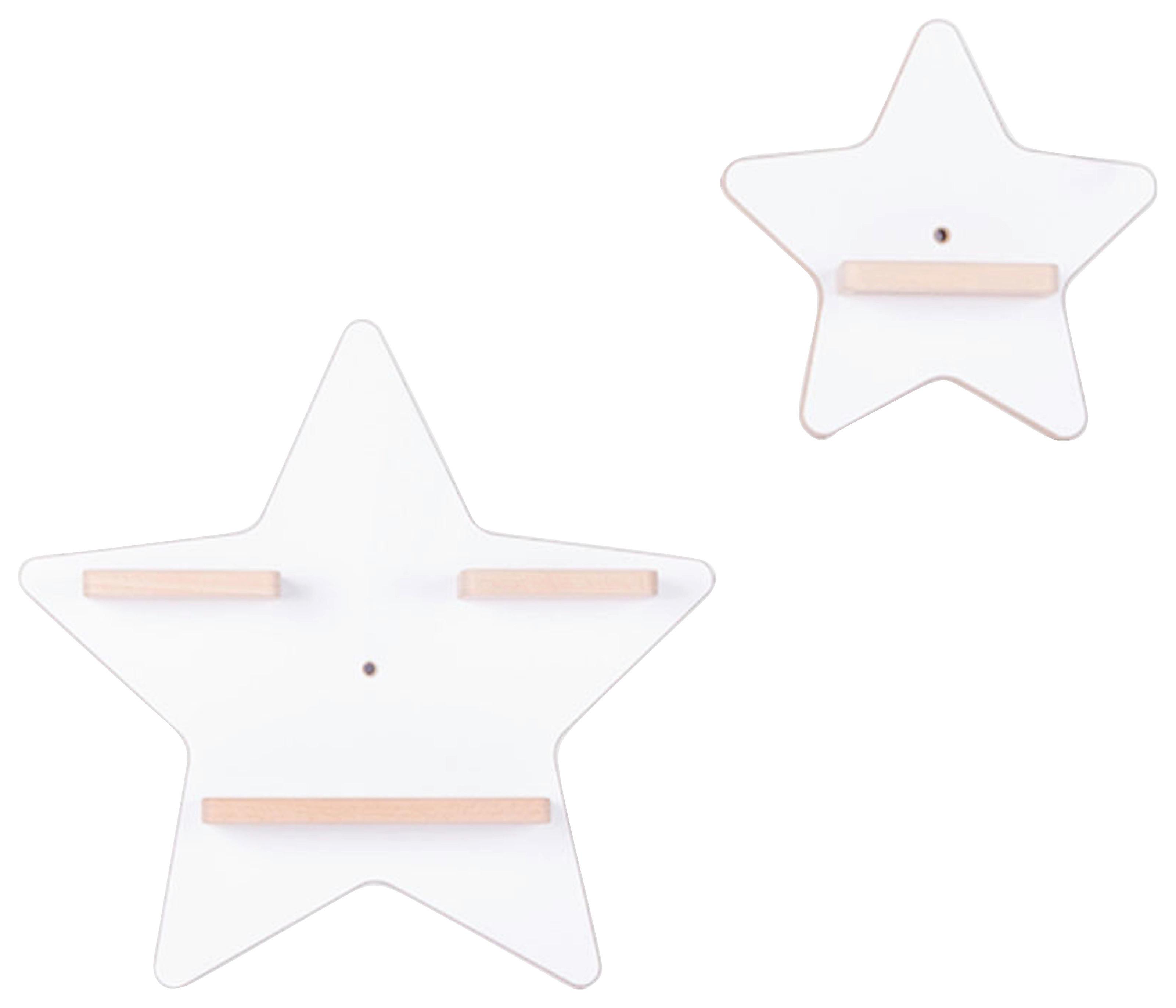 Konderregal Boarti Weiß B: 33 Cm - Weiß, MODERN, Holzwerkstoff (33/33/5cm) - MID.YOU