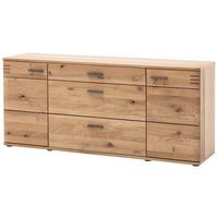 Sideboard teilmassiv B: 180 cm Salvador Eichefarben - Eiche Bianco/Eichefarben, Design, Holz/Holzwerkstoff (180/78/44cm) - Livetastic