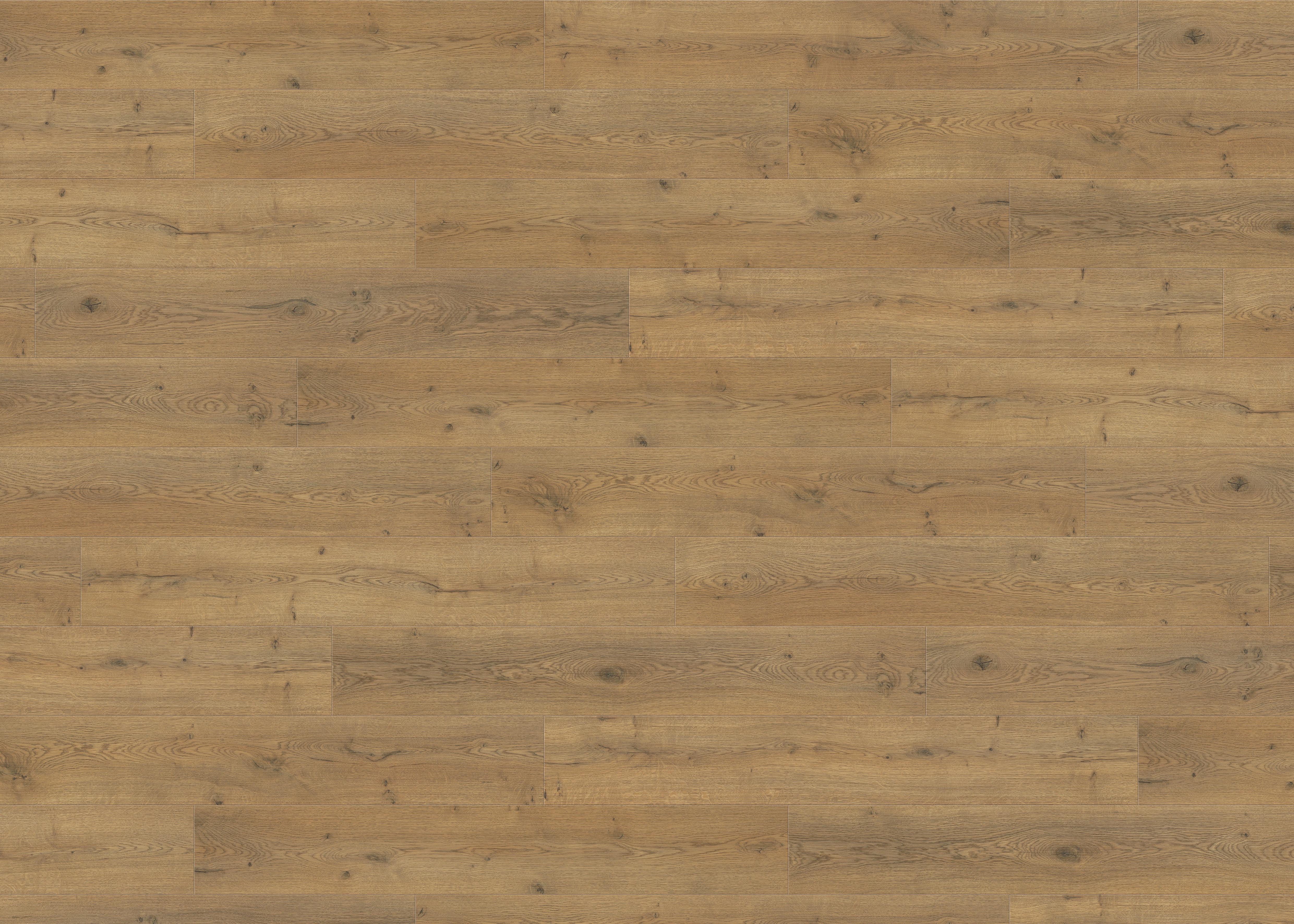 Laminatboden La Eiche Lombardia Str. Matt - Eichefarben, Basics, Holzwerkstoff (19.3/128.2cm) - Living by HARO