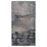 UMĚLÁ KOŽEŠINA Denise 1, 80/150cm, antracit - antracitová, Romantický / Rustikální, kožešina/textil (80/150cm) - Mömax