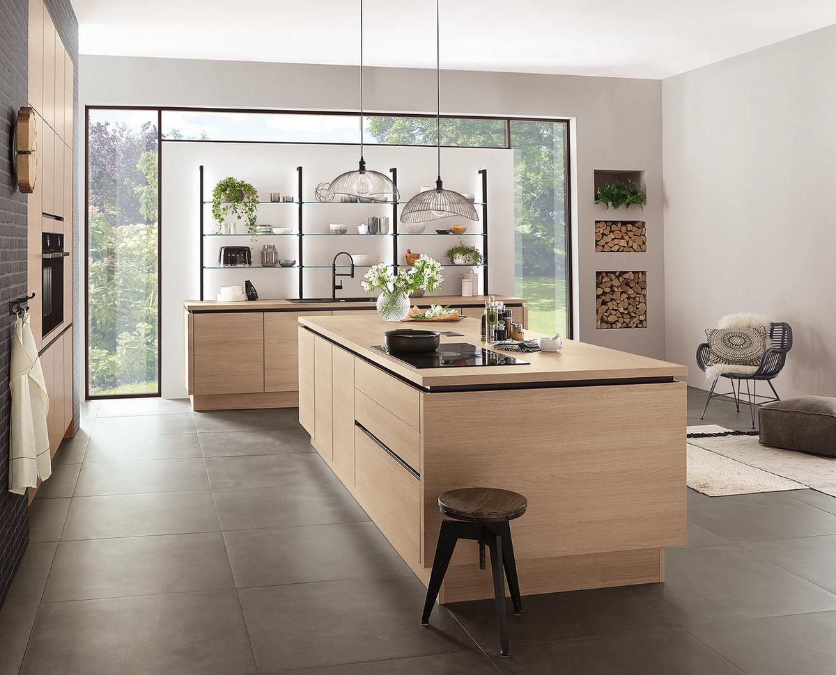 Einbauküche Riga Frei Planbar Modernes Design - MODERN, Holzwerkstoff - Vertico