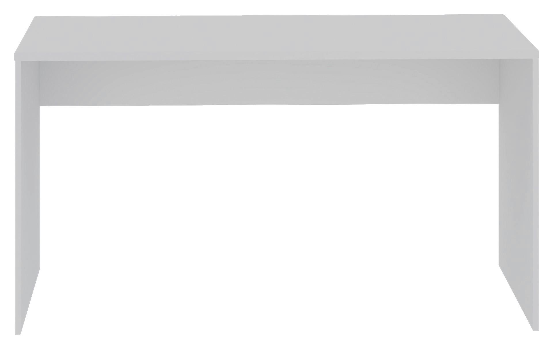 PÍSACÍ STÔL UNIT - biela, Konventionell, kompozitné drevo (135/73/54,5cm) - Ondega