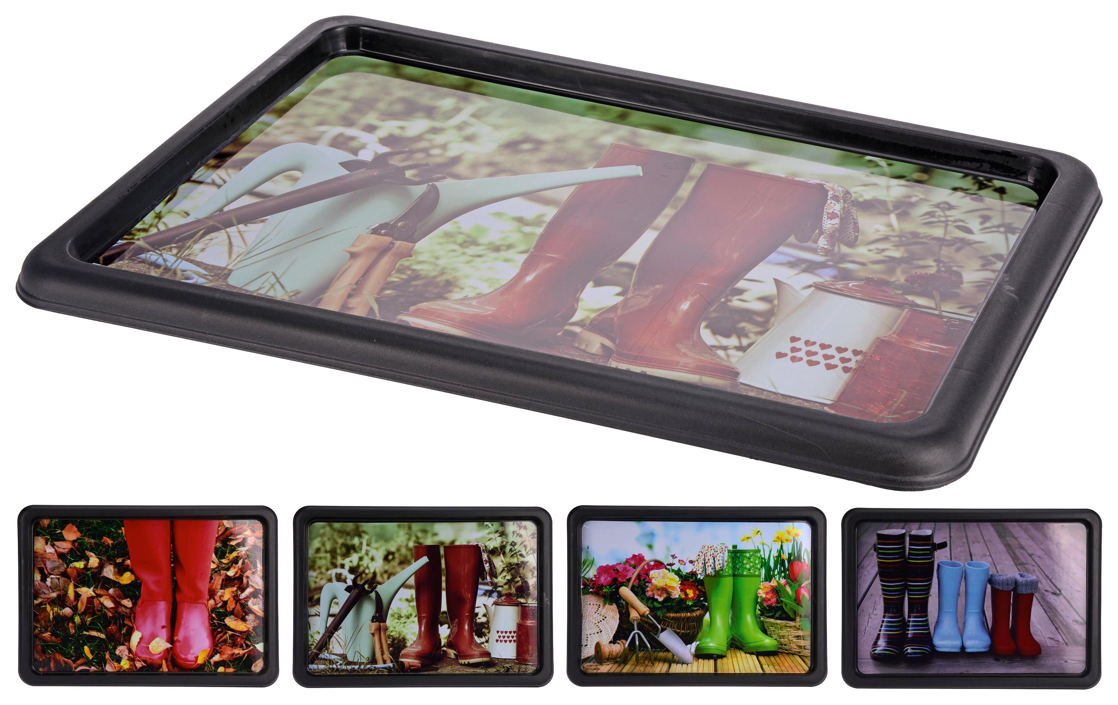 Cipőtároló 836415410 - Fekete, Műanyag (40/55cm)