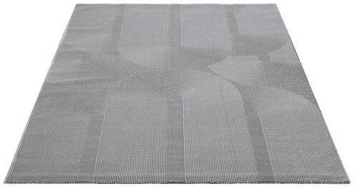 Webteppich Sign - Grau, KONVENTIONELL, Textil (200/290cm)