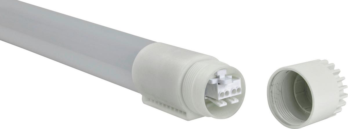 Led-deckenleuchte L: 110 Cm, Für In- Und Outdoor - Weiß, Basics, Kunststoff (110/4,4/4,5cm)