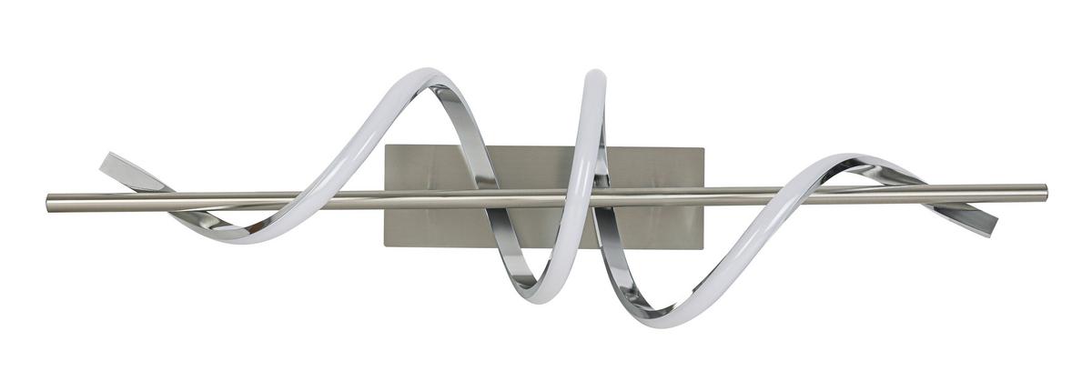 Led-deckenleuchte Josi - Chromfarben/Nickelfarben, Kunststoff/Metall (20/80/26,5cm) - Luca Bessoni