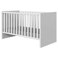 Rácsos Kiságy Billund - fehér, Modern, faalapú anyag/fa (140/70/78cm) - MID.YOU