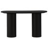 Konsole Bianca - Schwarz, Design, Holzwerkstoff (130/40/72cm) - Livetastic
