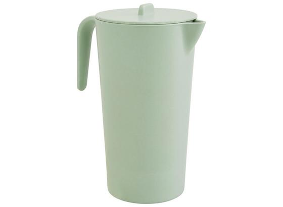 Džbán Z Bambusového Vlákna - mätovozelená, Natur, plast/prírodné materiály (18/23cm) - Zandiara Džbán Z Bambusového Vlákna - mätovozelená, Natur, plast/prírodné materiály (18/23cm) - Zandiara