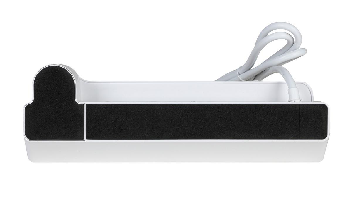 LED LAMPA NA PSACÍ STŮL MULTI - bílá/barva růžového zlata, Moderní, kov/plast (33/10,5/37-66cm) - Mömax