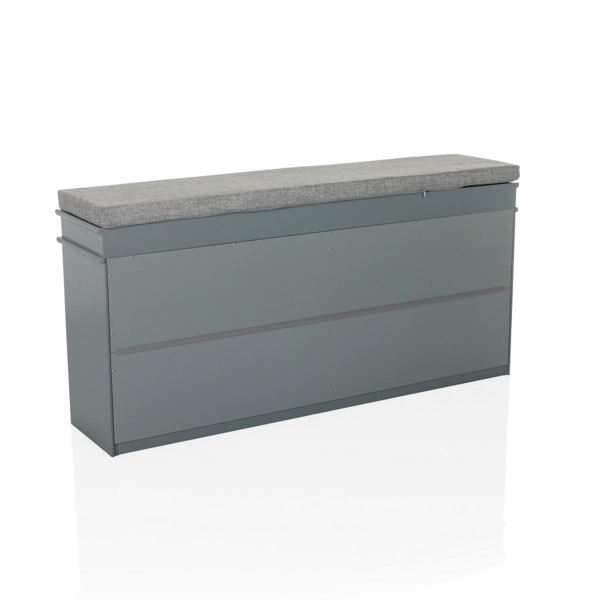 Schuhschrank Estha Grau B: 104cm - Grau, MODERN, Holzwerkstoff (104/52/24cm) - MID.YOU