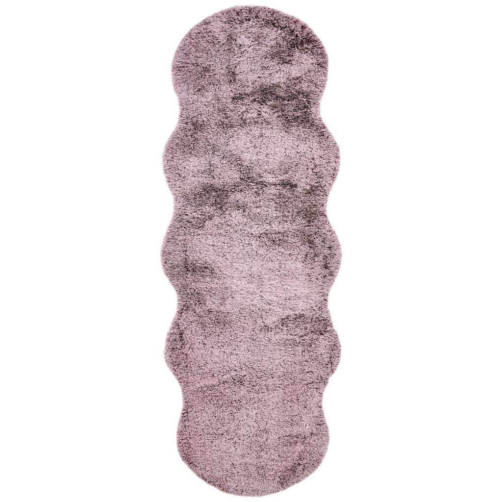 Fellteppich Misha Beere 55x160 cm