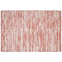 Handwebeteppich Weiß/orange Penelope 60x90 Cm - Orange, Basics, Textil (60/90cm) - James Wood