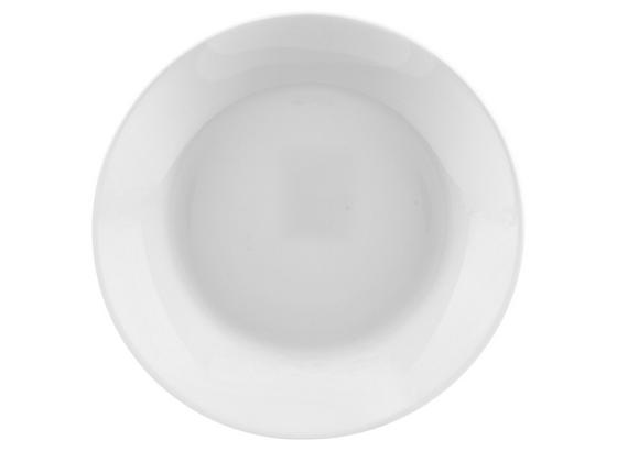 Desszertes Tányér Olivia - Fehér, konvencionális, Üveg (18cm) Desszertes Tányér Olivia - Fehér, konvencionális, Üveg (18cm)