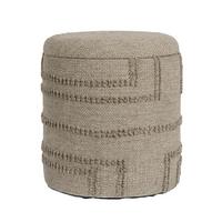Hocker Braun B: 40cm - Braun, Design, Textil (40/45/40cm) - MID.YOU