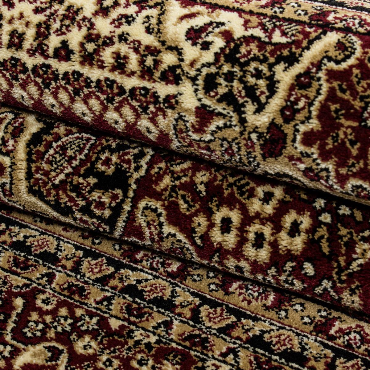 Orientalischer Webteppich Rot Marrakesh 120x170 cm - Rot, KONVENTIONELL, Textil (120/170cm)