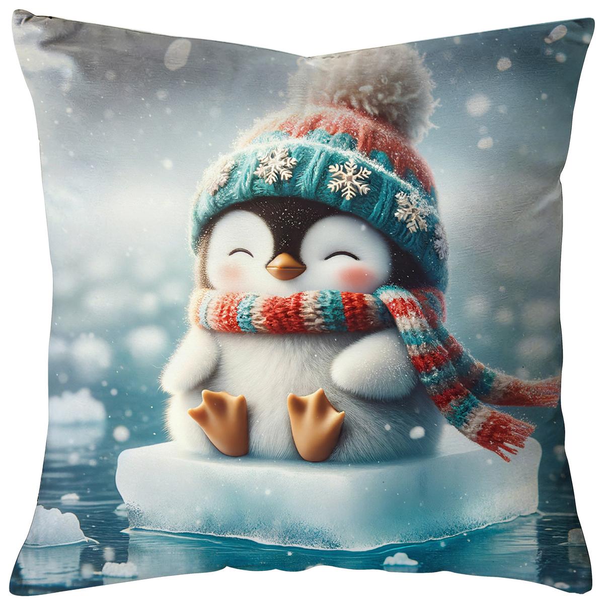 ZIERKISSEN WINTER WORLD - Multicolor, ROMANTIK / LANDHAUS, Textil (35/35cm) - James Wood