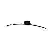 Deckenleuchte Egidonella L: 90 cm Schwarz/Weiß - Schwarz/Weiß, Design, Kunststoff/Metall (90/14/21cm) - Eglo