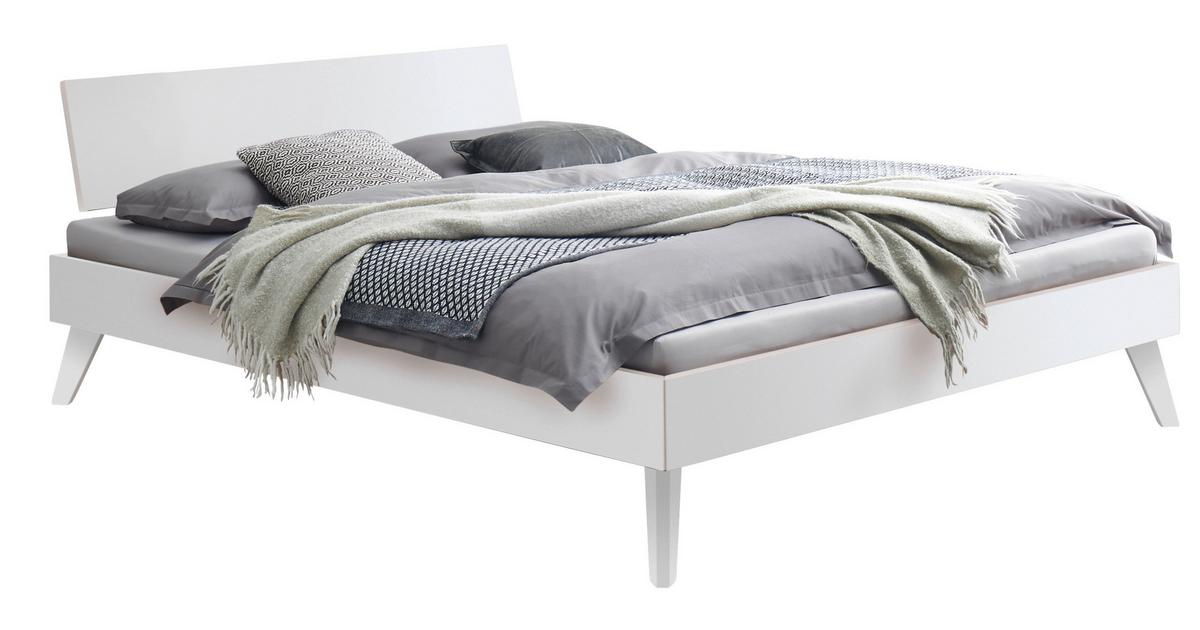BETT Ancona, Weiß 200x200 cm online kaufen Möbelix