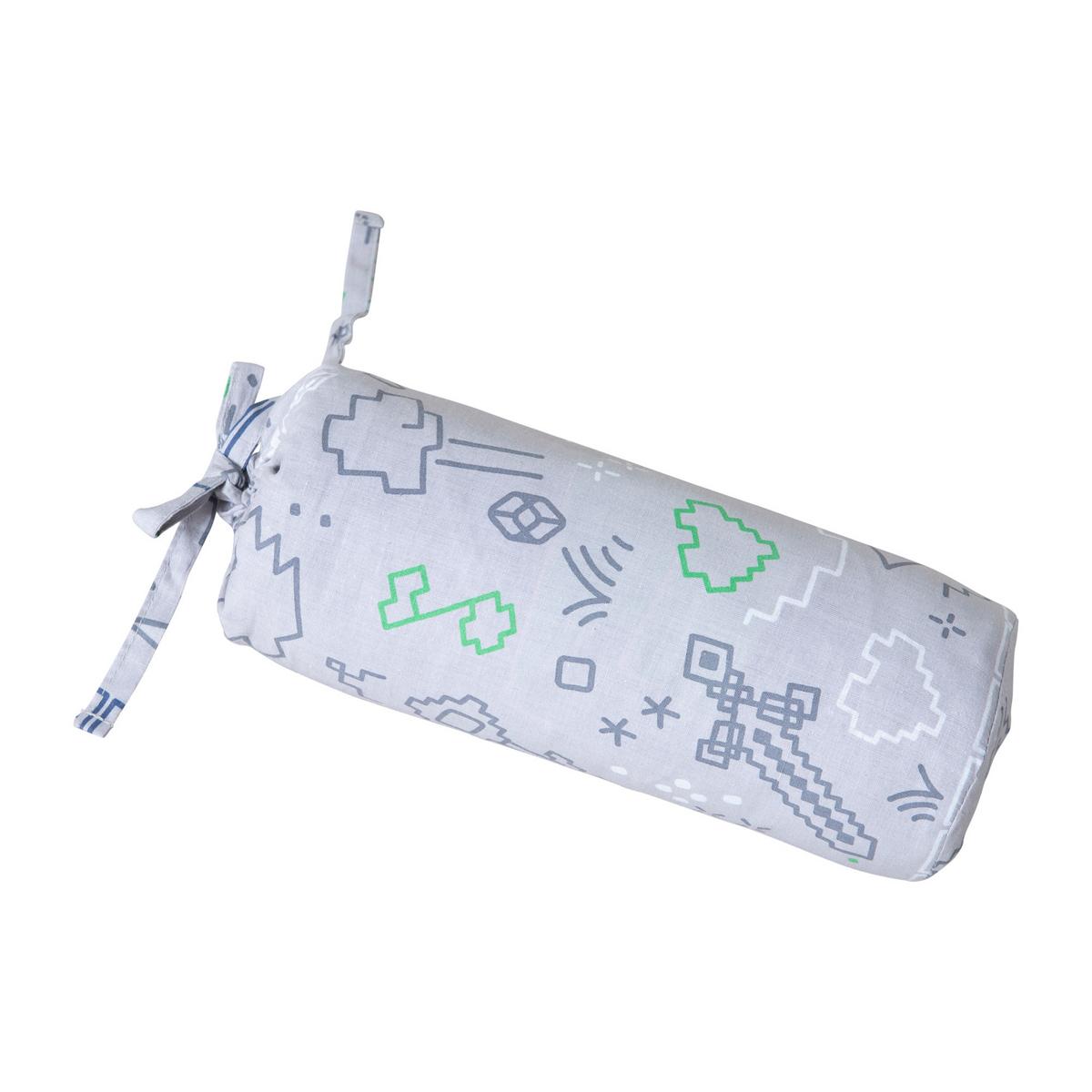 Wendebettwäsche Minecraft - Dunkelgrau/Hellgrau, Naturmaterialien/Textil (135/200cm)