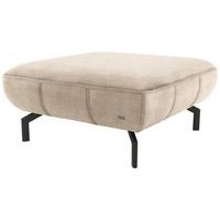 Hocker Looks Xiii - Beige/Schwarz, Design, Textil (83/44/83cm) - LOOKS by W.Joop