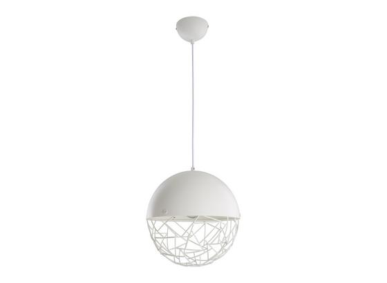 Závesná Lampa Lotta - biela, Moderný, kov (30/120cm) - Modern Living Závesná Lampa Lotta - biela, Moderný, kov (30/120cm) - Modern Living