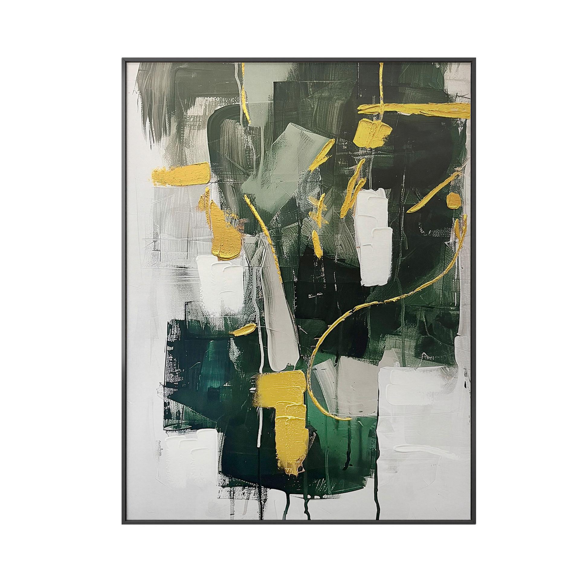 OBRAZ NA PLÁTNE FOREST - viacfarebná, Basics, drevo/textil (70/100cm)