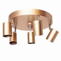 Strahler Correct 5-Flammig L: 30 cm - Goldfarben, Basics, Metall (30/14cm) - By Rydéns