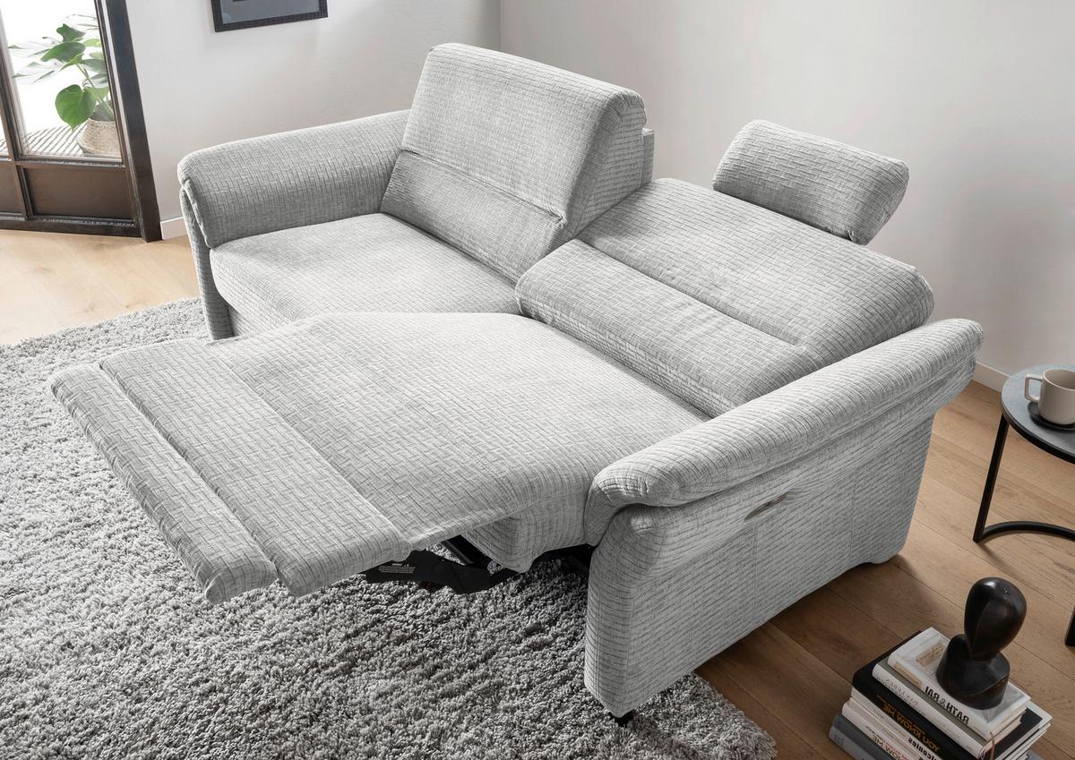 3-Sitzer-Sofa Cavoli, Weiß B: 192 cm - Schwarz/Weiß, MODERN, Textil (192/90/89cm) - Livetastic