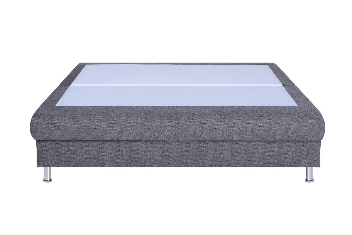 Rozkládací pohovka KEN, mocca, lůžko a úl.prostor - černá/barvy chromu, Design, textil/plast (200/92/90cm) - P & B