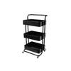 Servierwagen Danao - Schwarz, Basics, Metall (43/32/86cm) - Echtwerk